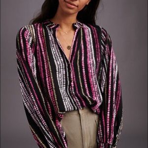 NWT - Maeve Colette Peasant Top